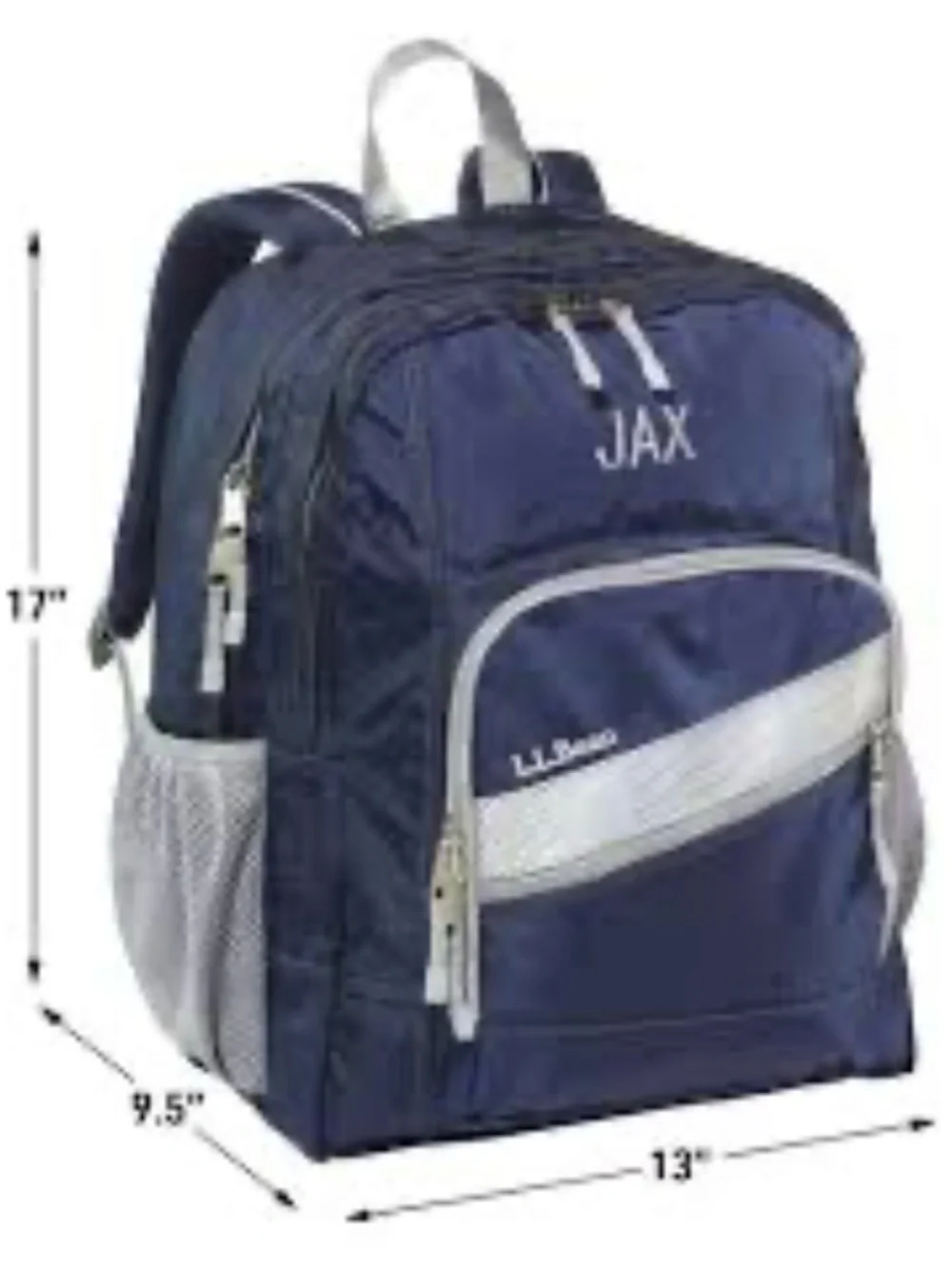 L.L. Bean Navy Deluxe Book Backpack